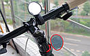 Дзеркало велосипедне універсальне заднього виду блакитне, фото 9