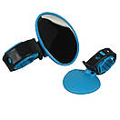 Дзеркало велосипедне універсальне заднього виду блакитне, фото 2