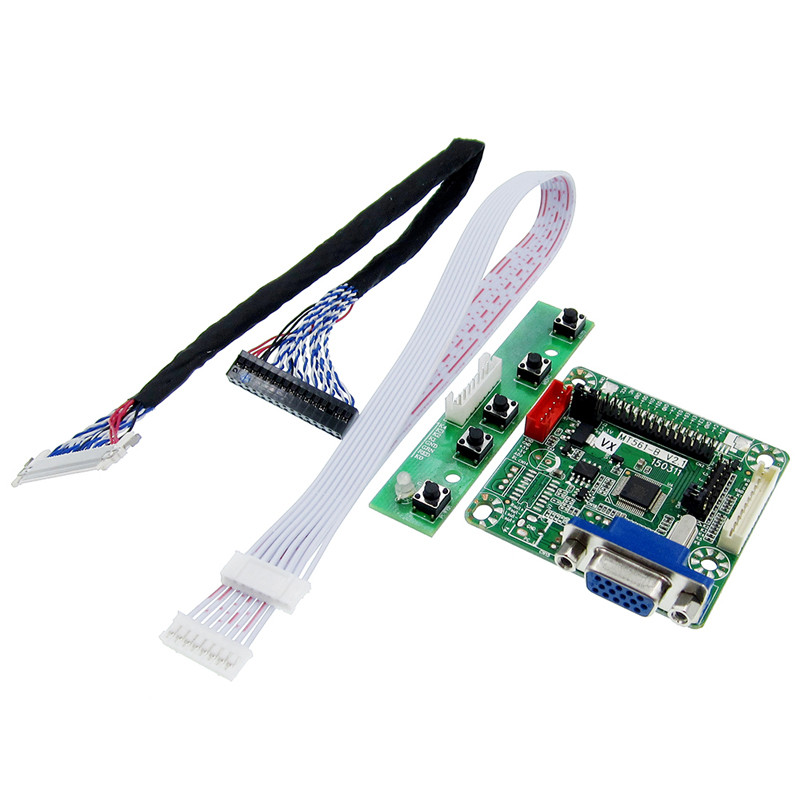 Универсальный LVDS скалер MT6820-B v2.0 тестер монитора ЖК матриц 10-42 ...