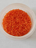 Кольоровий рис для дитячої творчості 200 грамів (коричневий), фото 6
