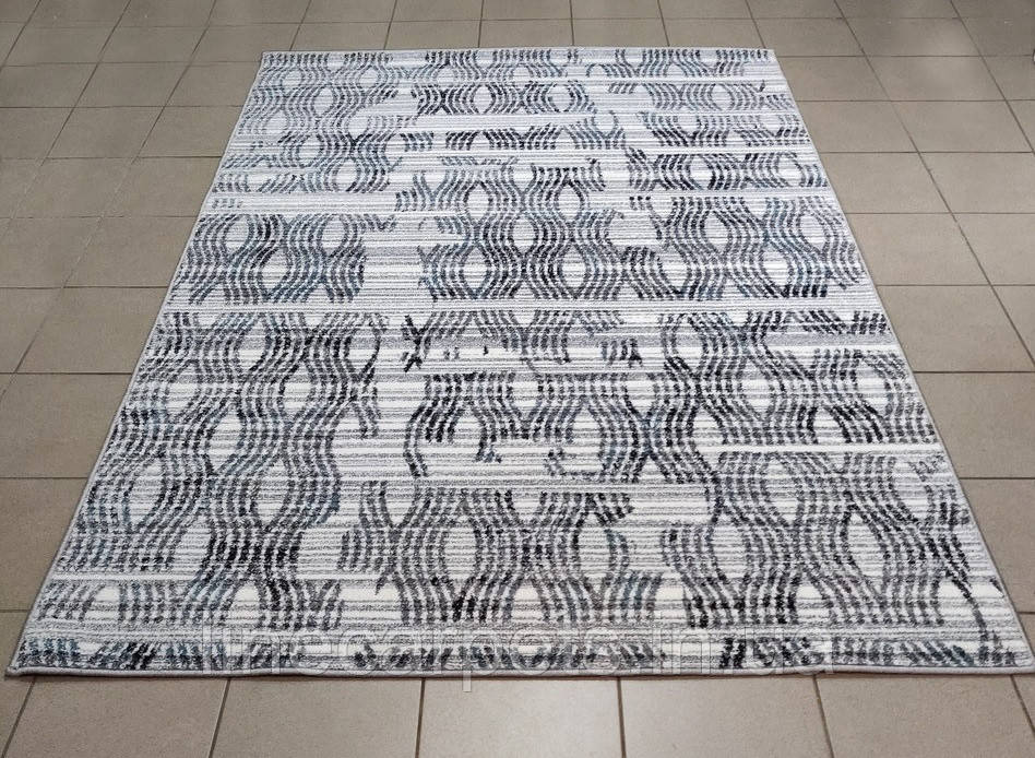 Сучасний сірий килим DREAM 18404-191, фото 1