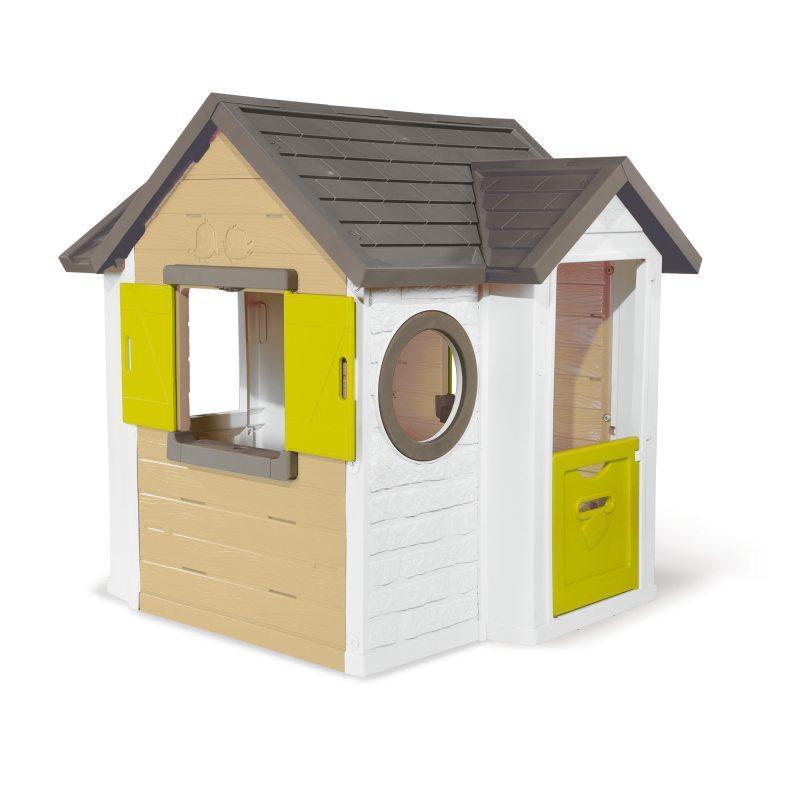 Будиночок лісника Smoby Toys зі віконницями та круглими вікнами (810406)