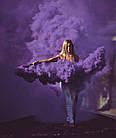Кольоровий дим Фіолетовий Smoking Fountain PURPLE Maxsem Оригінал!, фото 3