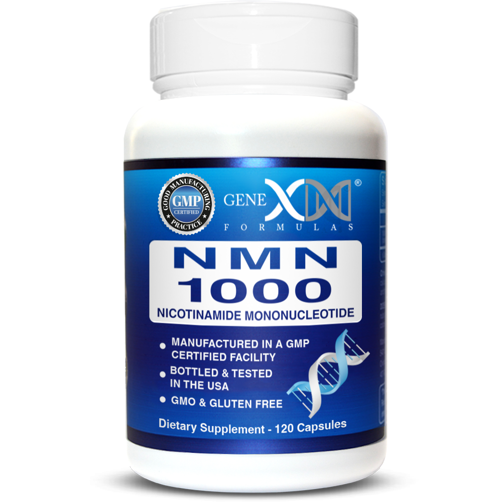 NMN 1000 Genex Formula, нікотинамід мононуклеотид, 120 капсул, зроблено в США