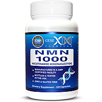 NMN 1000 Genex Formula, нікотинамід мононуклеотид, 120 капсул, зроблено в США