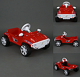Машинка для катання ПЕДАЛЬНАЯ ОРІОН 792 (червона), фото 5
