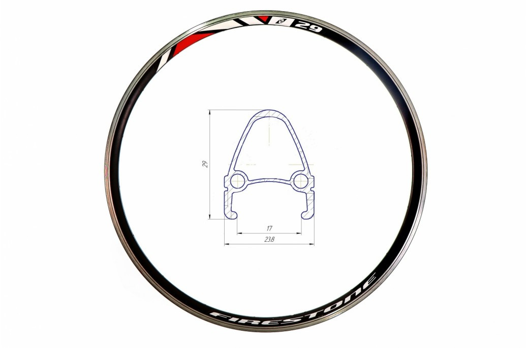 Обід 26'' Al 32H 14G двуст. СNC ED HLQC-04 під V-br (VLT)