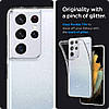 Чохол Spigen для Samsung Galaxy S21 Ultra — Glitter, Crystal Quartz (ACS02348), фото 4