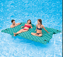 Великий надувний матрац 56841 з ремкомплектом в наборі