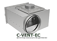 Вентилятор канальный с EC-двигателем C-VENT-EC-355B-2-380