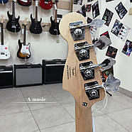 Бас-гітара Fender Squier Affinity PJ Bass LRL OWT, фото 3