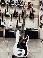 Бас-гітара Fender Squier Affinity PJ Bass LRL OWT, фото 2