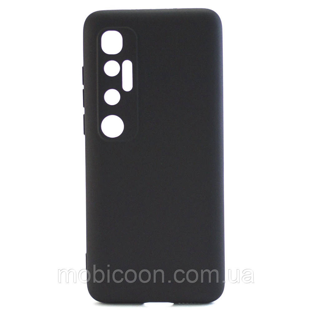 Чехол Silicone Case Full для Xiaomi Mi 10 Ultra Black