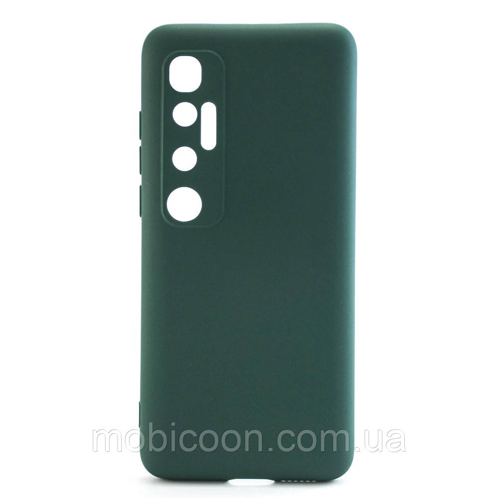 Чехол Silicone Case Full для Xiaomi Mi 10 Ultra Green