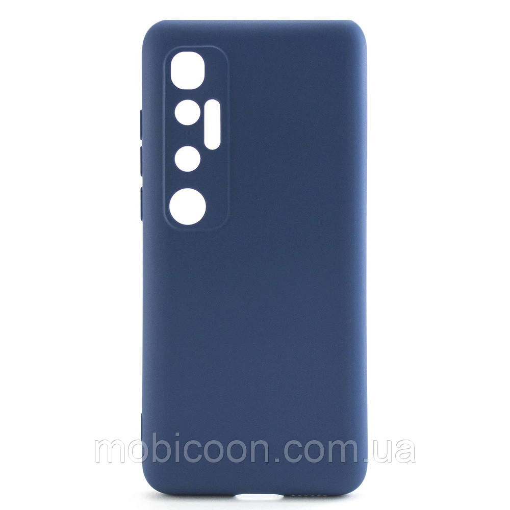 Чехол Silicone Case Full для Xiaomi Mi 10 Ultra Blue