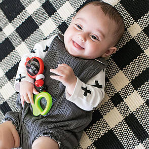 Брязкальце Baby Einstein Bold Rattle & Teether, фото 2