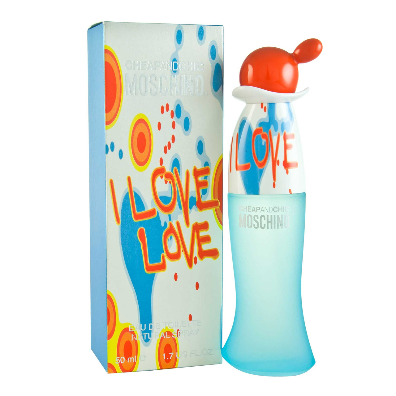 Жіноча туалетна вода Moschino Cheap and Chic I Love Love (Москіно Чіп енд Чик Ай Лав Лав) 100 мл