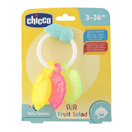 Прорізувач для зубів Chicco Air Fruit Salad, фото 3
