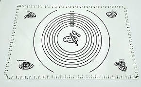 Силіконовий килимок професійний для тіста 60х40 см