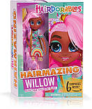 Велика Шарнирная Фешн Лялька Хердораблс Віллоу Модний показ Hairdorables Hairmazing Willow Fashion Doll, фото 2