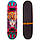 Дерев'яний Скейтборд з канадського клена наждачное покриття FISH CAPRICORN SK-414 червоний, фото 2