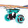 Дерев'яний Скейтборд з канадського клена наждачное покриття FISH CAPRICORN SK-414 помаранчевий, фото 5