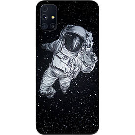 Чохол силіконовий Samsung M31s Galaxy M317F для з картинкою Космонавт