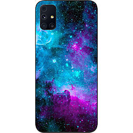 Чохол силіконовий Samsung M31s Galaxy M317F для з картинкою Космос