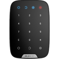 Keypad black EU Бездротова сенсорна клавіатура керування системою безпеки Ajax ЧОРНА (арт. Keypad black EU)