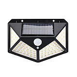 Світильник вуличний LED 160° Solar Wall Lamp на сонячній батареї, фото 5