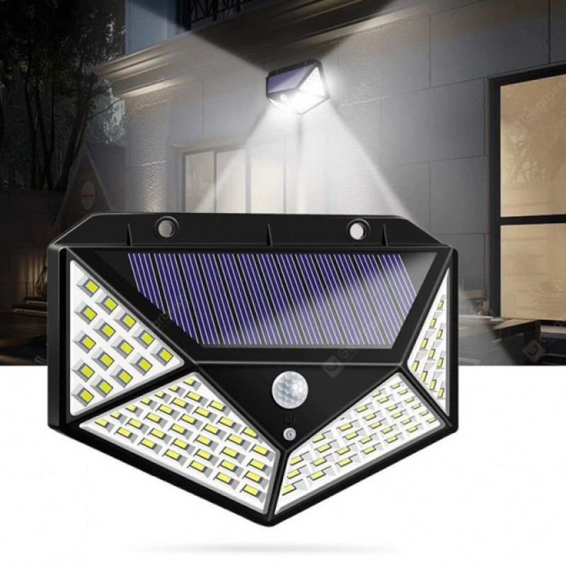Світильник на сонячній батареї Solar Interaction Wall Lamp з датчиком руху
