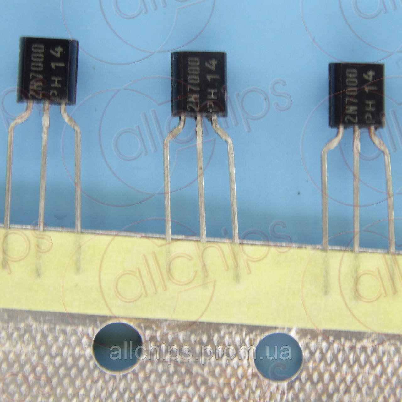 MOSFET N-Канал 60В 280мА Philips 2N7000 TO92 - фото 2 - id-p74823224