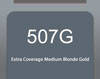 507G (блонд золотистий) Стійка крем-фарба для волосся з сивиною Matrix SoColor Pre-Bonded Extra Coverage,90ml, фото 2