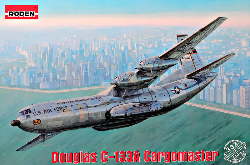 Пластикова модель 1/144 Roden 333 Douglas C-133A Cargomaster