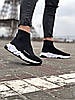 Кросівки Balenciaga Speed Socks Trainer Black White, фото 8