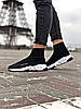 Кросівки Balenciaga Speed Socks Trainer Black White, фото 10