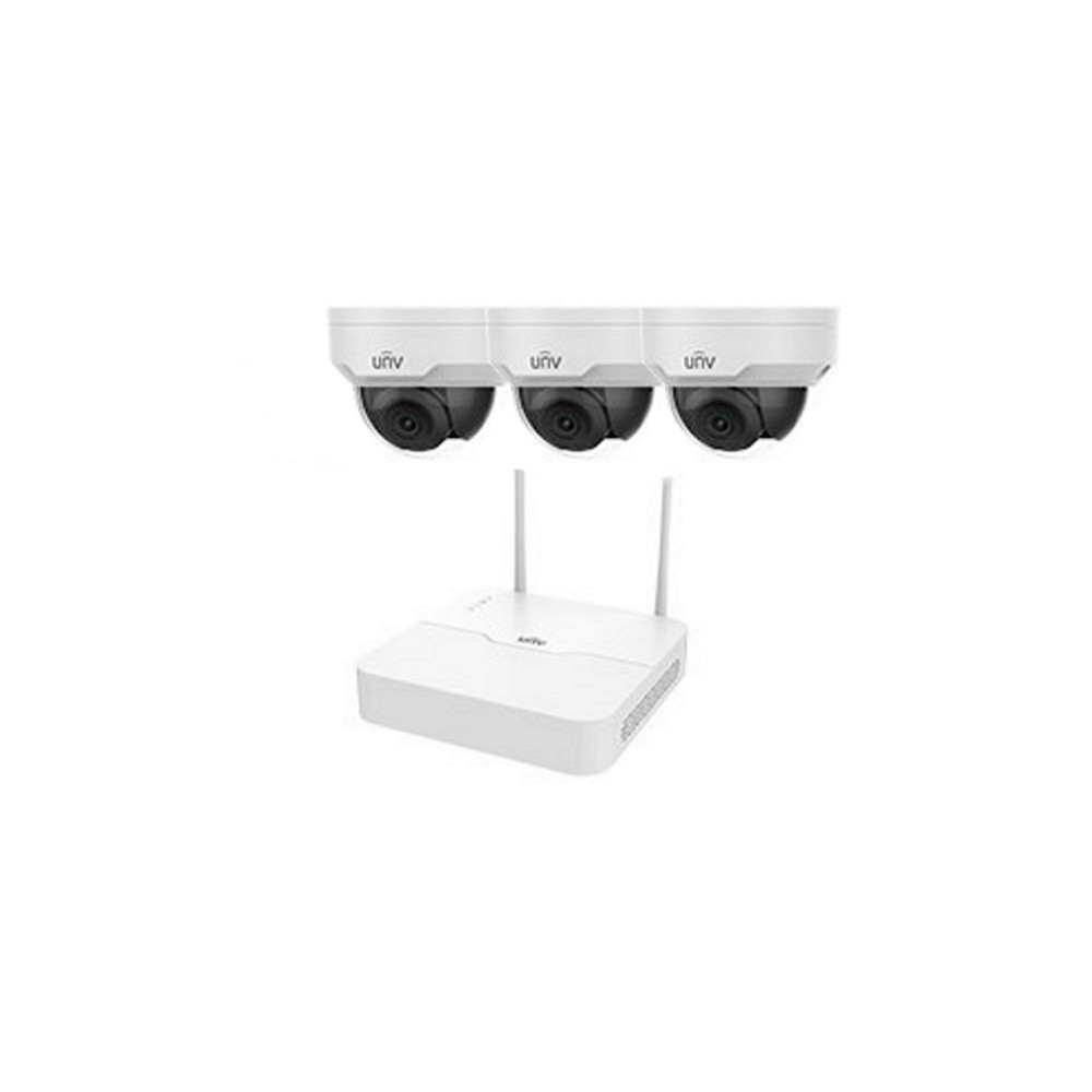 Комплект відеоспостереження Wi-Fi IP Uniview KIT/NVR301-04LB-W/3*322SR3-VSF28W-D