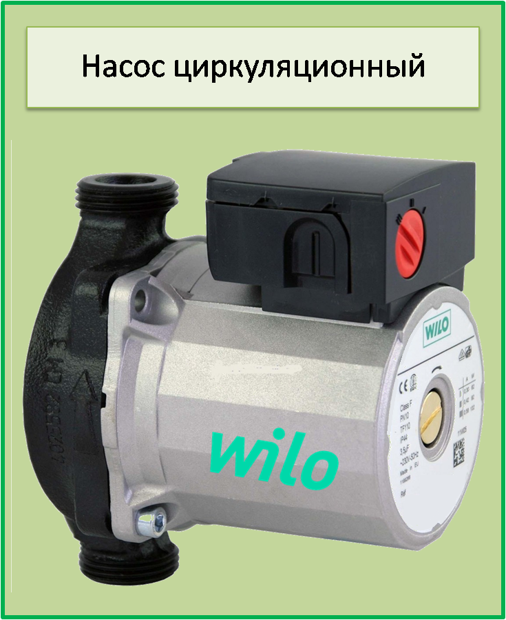 Насос циркуляционный Wilo Star RS 25-4/130 (Германия) - фото 2 - id-p100917457