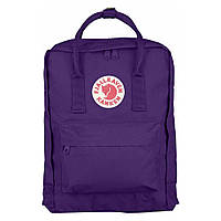 Рюкзаки kanken fjallraven фіолетовий оригінал сумка канкен ART арт портфель ранець CLASSIC 16 Purple пурпурний