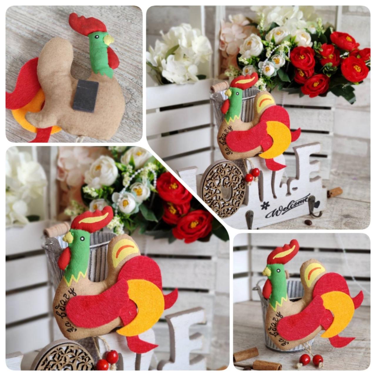 Великодній півник-магнит , Н-16 см, фото 1