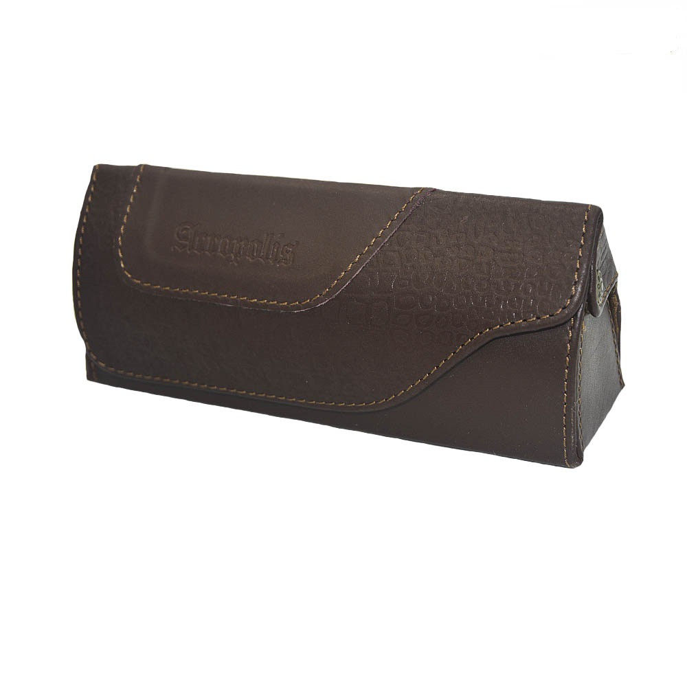 Футляр для окулярів універсальний з натуральної шкіри закривається на магніт, фото 1