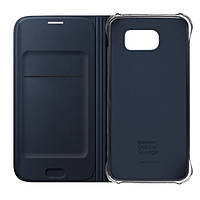 Чехол - книжка Flip Wallet Samsung Galaxy S6 edge G925F Синий