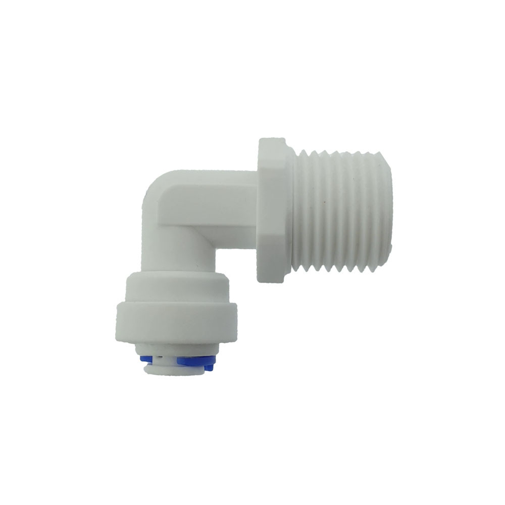 Пуш кутовий фітинг осмос 6 мм. ½ " зовнішня різьба, фото 1