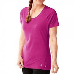 Футболка женская Smartwool Merino 150 Baselayer Pattern Short Sleeve Berry, р.XS (SW 17254.044-XS)