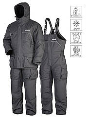 Зимний мембранный костюм для рыбалки Norfin Arctic 3 (-25°C) L Серый (423003-L)