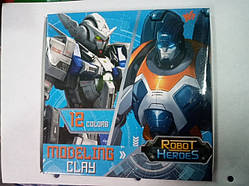 Пластилін 12 кольорів 240 грам Дитячий 550400 Yes