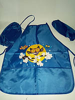 Фартух дитячий для праці з нарукавниками для дівчинки 50*44 див. 7906 Мультяшки