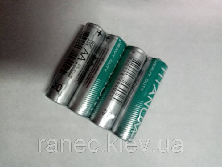 Пальчикова Батарейка Titanum АА R6 ціна вказана за 1 шт