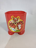 Стакан канцелярський Вінні пух і тигра червоний 470216 1 Вересня