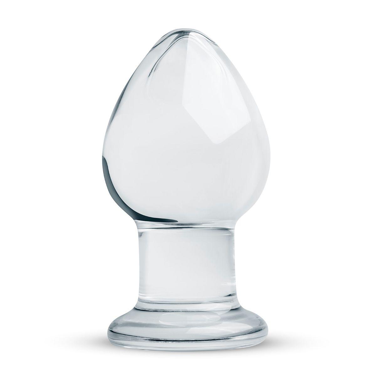 Скляний анальний штекер Gildo Glass Buttplug № 26